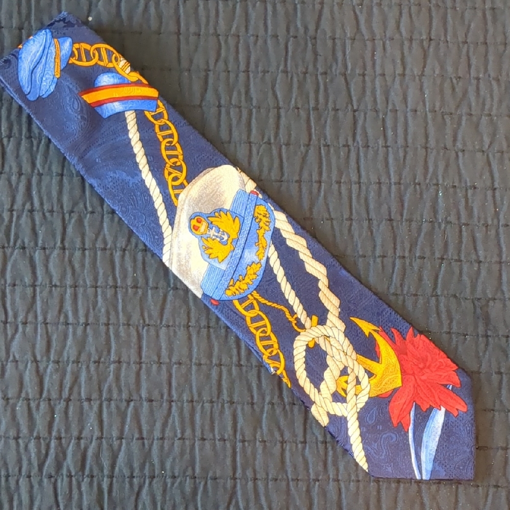 Leonard Paris Nautical Tie
